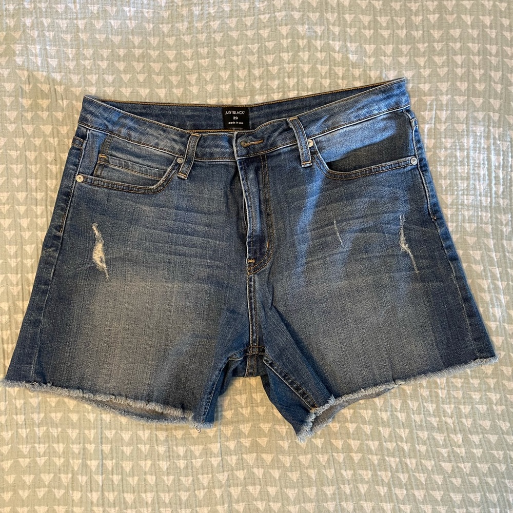 Just Black brand Jean shorts